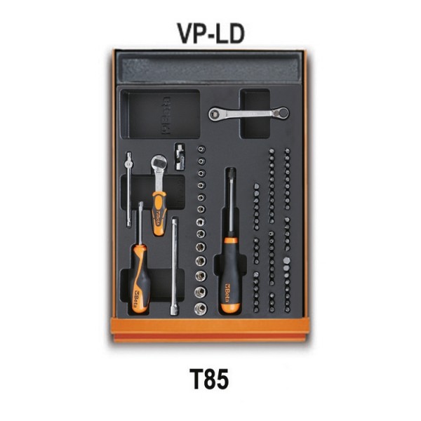 Composition de 210 outils maintenance générale en plateaux thermoformés rigides en ABS 5938U/2T BETA