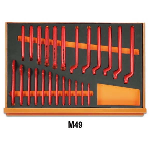 Composition de 66 outils (Microtechnique) en plateaux mousse compacte 5988 VHB-MQ BETA