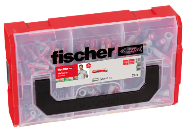 Coffret FIXtainer Duopower 210 pcs ( 6x30 ; 8x40 ; 10x50)