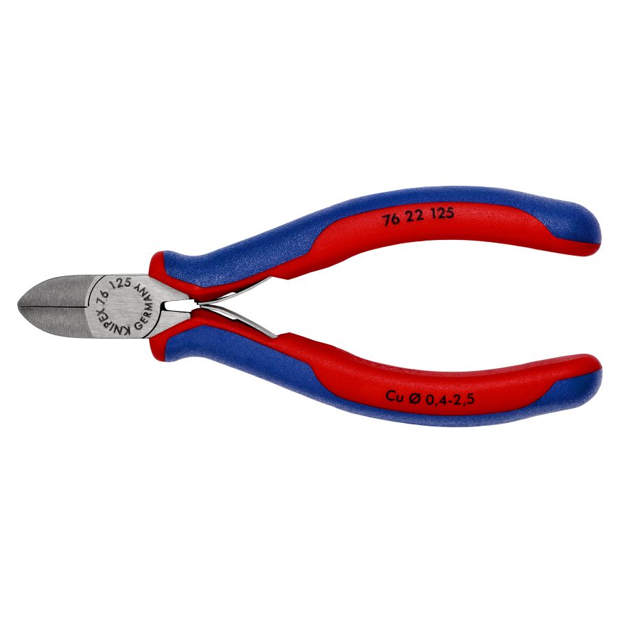 Pince coupante de côté (pour électromécanicien) 76 22 125 KNIPEX 125 mm