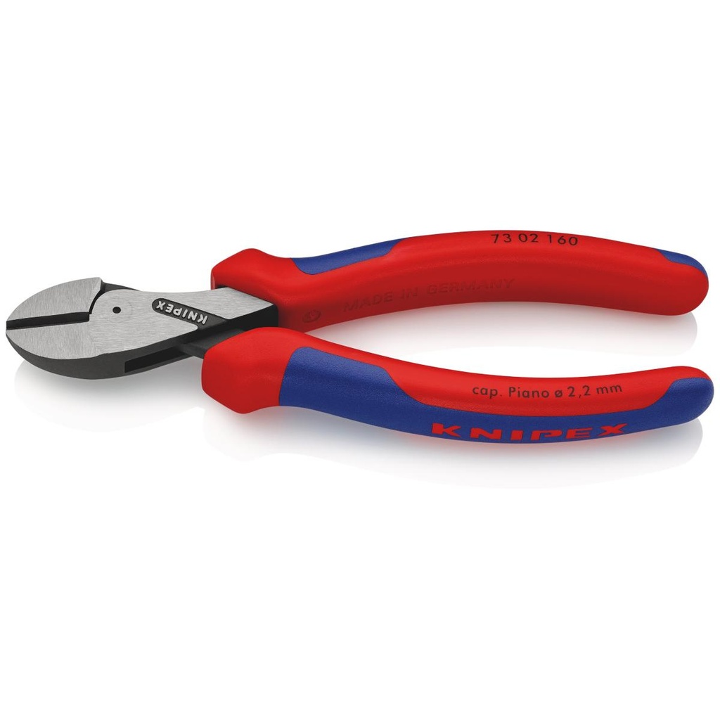 Pince coupante de coté (à forte démultiplication) X-Cut 73 02 160 KNIPEX 160 mm