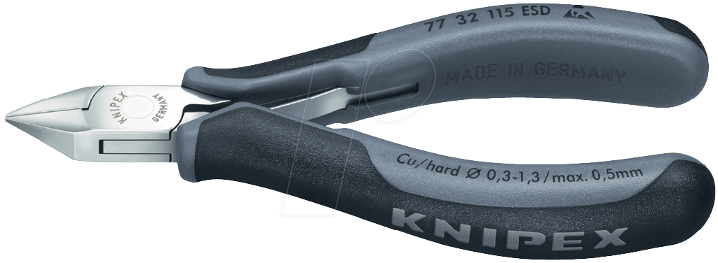 Pince coupante électronique 77 32 115 ESD KNIPEX 115 mm