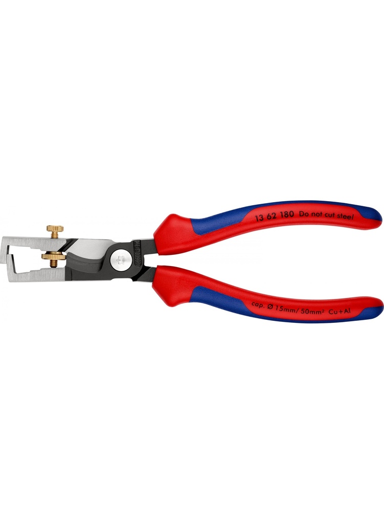 Pince à dénuder et coupe-câbles StriX®13 62 180 KNIPEX 180 mm