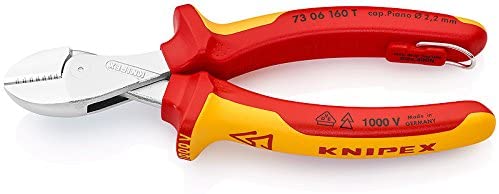 Pince coupante de coté X-Cut isolée 73 06 160 T KNIPEX 160 mm