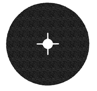 Disque fibre Zircon noir 501C 3M 125mm P50