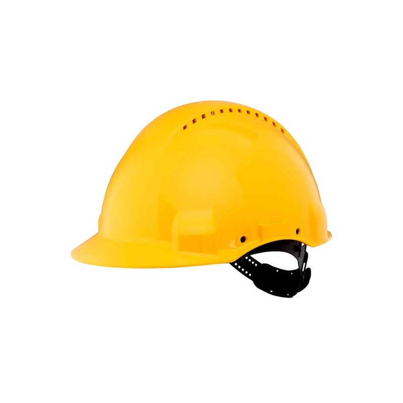 Casque de chantier G3000 3M Jaune