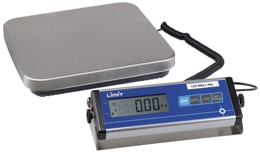 Balance électronique pour paquets LE260 LIMIT (cap. 60 kg)