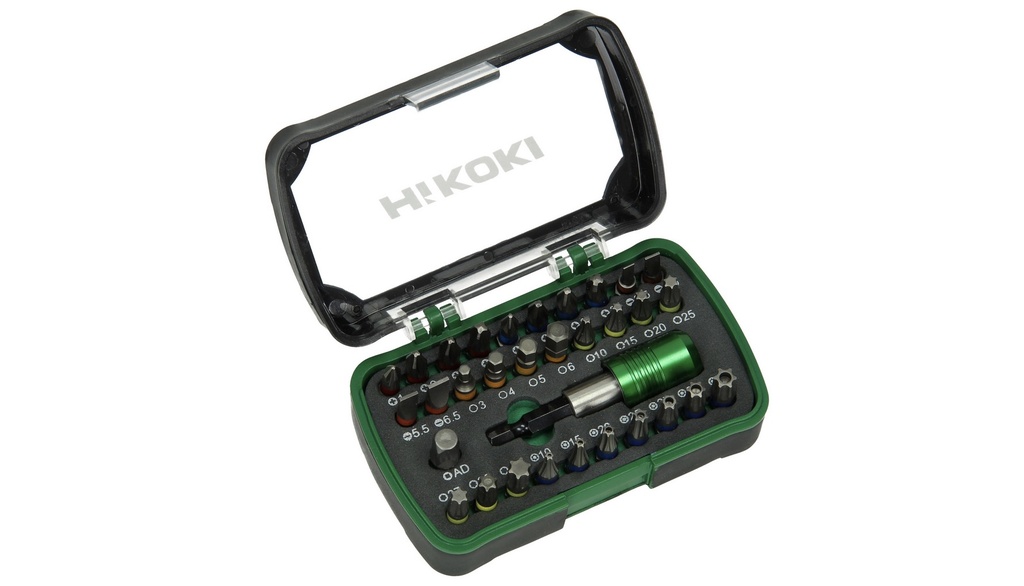 Coffret de 32 embouts de vissage HIKOKI 1/4"