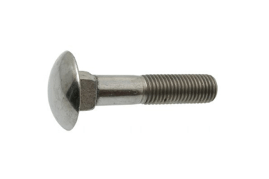 DIN 603 Vis à tête bombée collet carré Acier 4.6 zingué M6 x 20