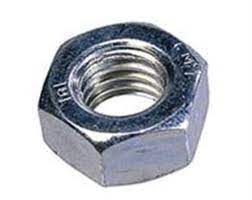 DIN 934 - ISO 4032 Ecrou hexagonal classique (pas à gauche) Acier I8I zingué M12 x 1,50