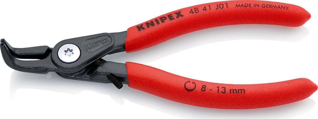 Pince à circlips int. coudée (Ø 8 - 13 mm) - 48 41 J01 KNIPEX 130 mm