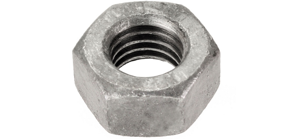 DIN 934 - ISO 4032 Ecrou hexagonal classique Galvanisé à chaud 8.8 (isométrique) M45 