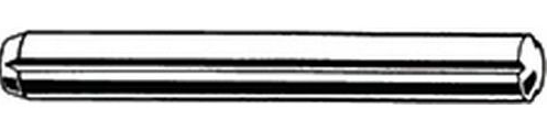 DIN 1473 - ISO 8740 Goupille cylindrique cannelée Acier brut 10 X 26