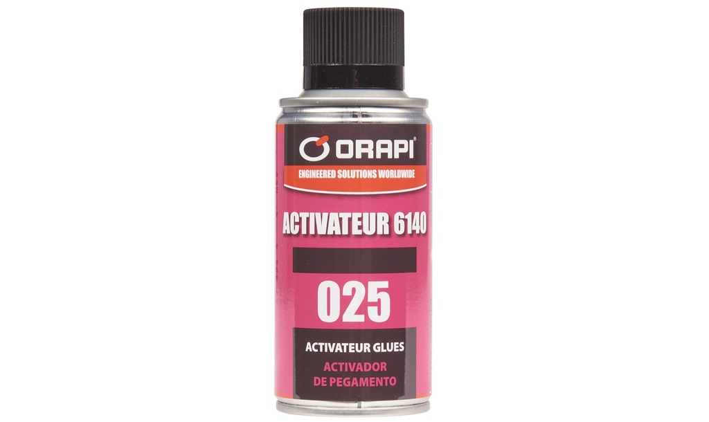 Activateur pour colles glues (cyanoacrylates) ORAPI 6140 Aérosol 210 ml