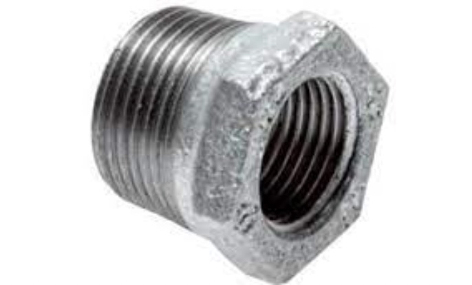 Réduction Mâle-Femelle MF Fonte Galva BSP  M1"1/4 - F1"