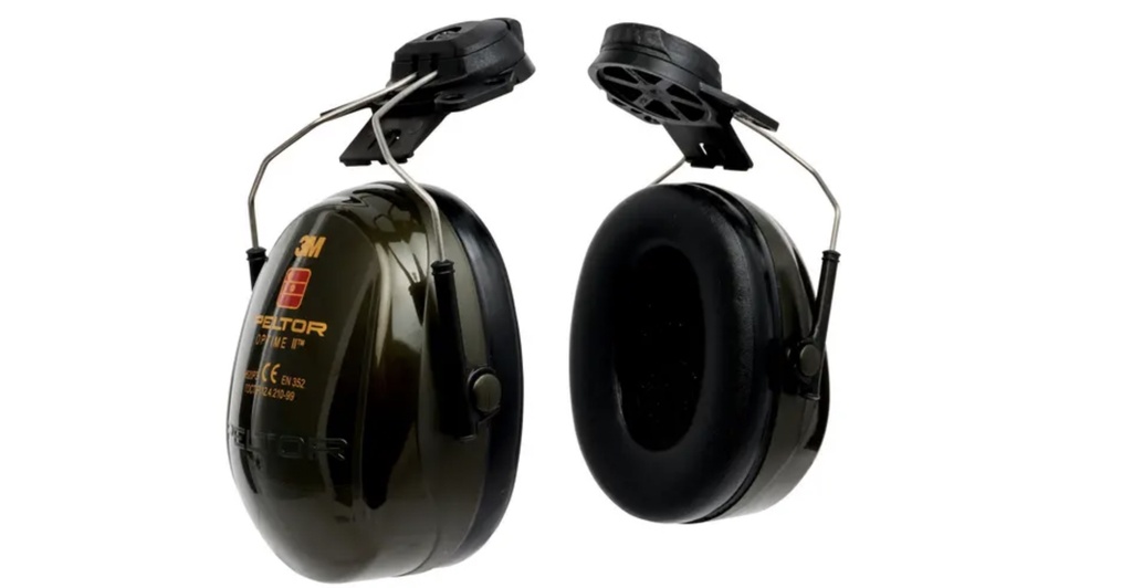 Paire de coquilles protèges ouïe - Optime II 3M (pour casque 3M)