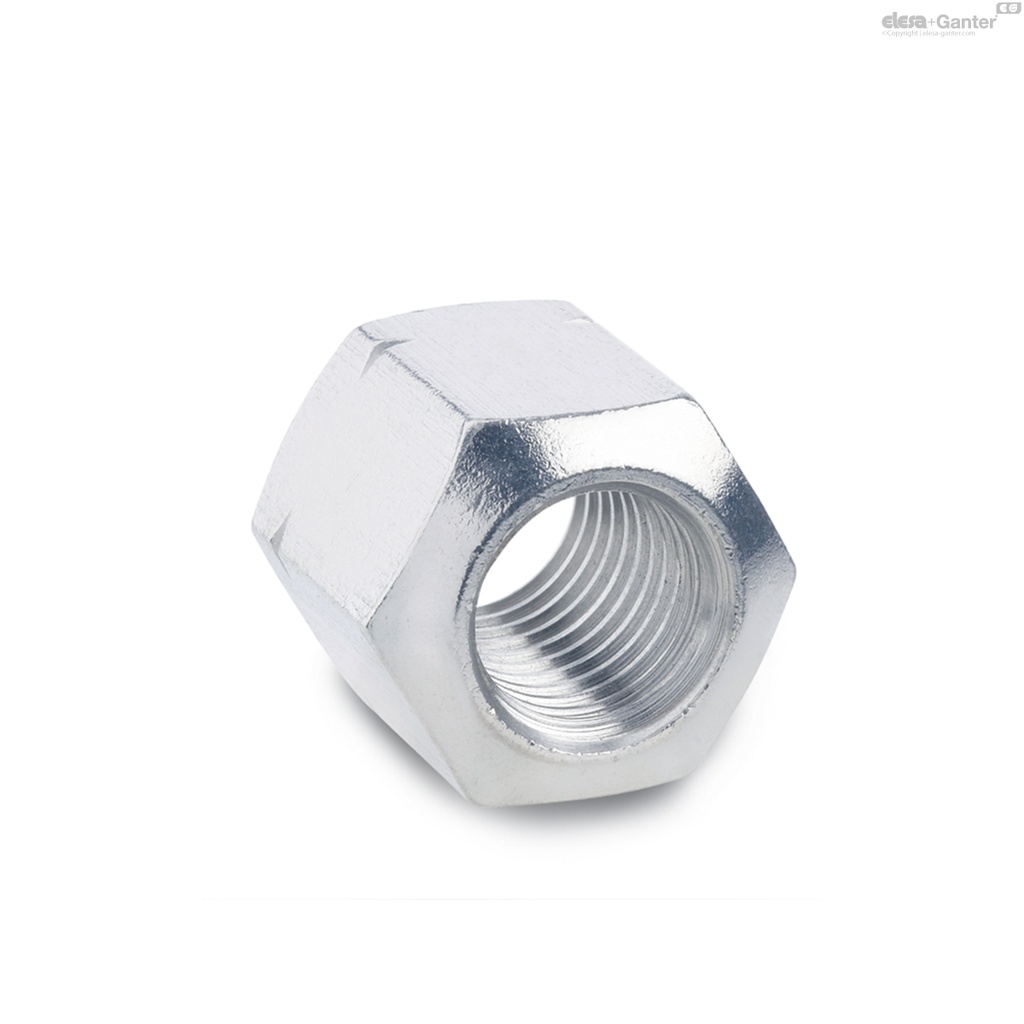 DIN 6330 Ecrou hexagonal haut épaisseur 1,5 x D Acier Zn |10| M10