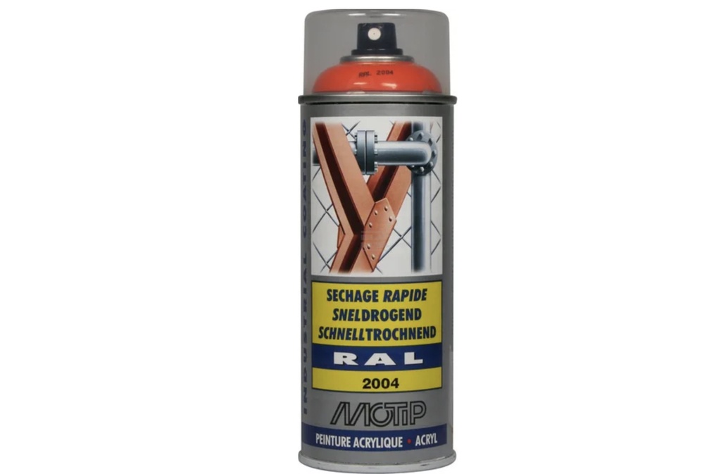 Peinture en spray jaune RAL 1018 400ml