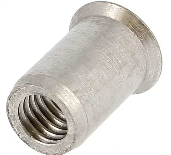 Ecrou noyé à tête fraisée Inox A2 M4 / 1,5 - 3,0 mm