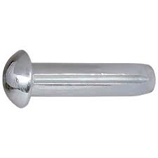 DIN 1476 - ISO 8746 Goupille cannelée à tête bombée Inox A2 5 X 12