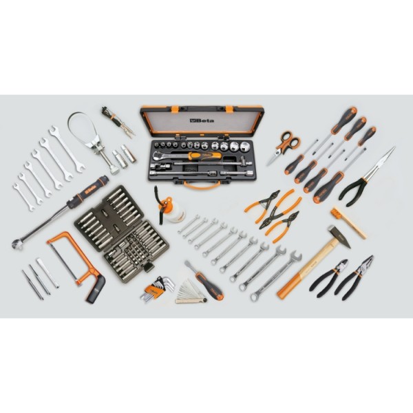 Composition de 125 outils (Réparation motocycles) 5940SBK BETA