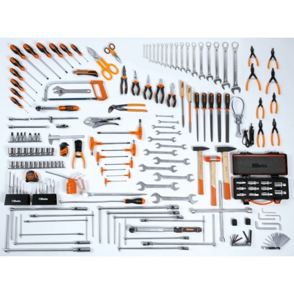 Composition de 174 outils (Réparation automobile) 5957VG BETA