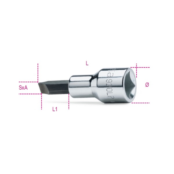 Douille tournevis pour vis à fente 920LP BETA 1 x 5,5