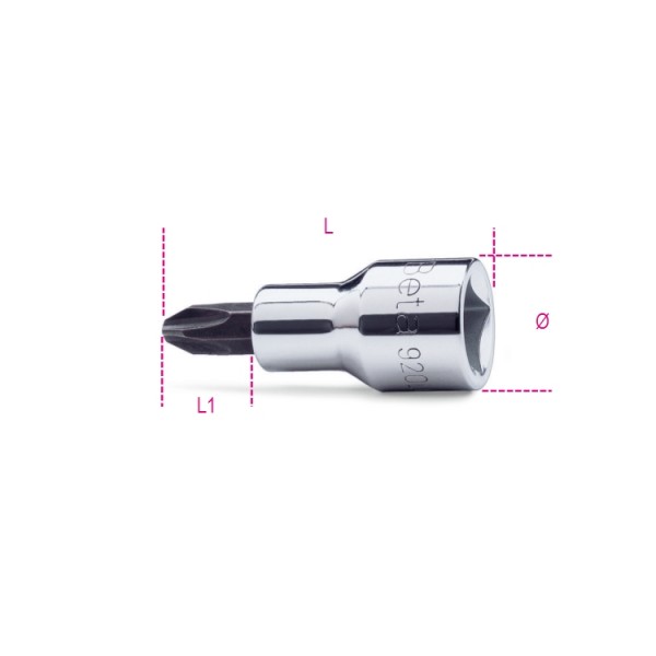 Douille tournevis 1/2" pour vis Phillips®920PH 1 BETA