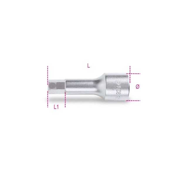 Douille tournevis 1/2" pour vis 6 pans creux 920ME BETA 5 mm