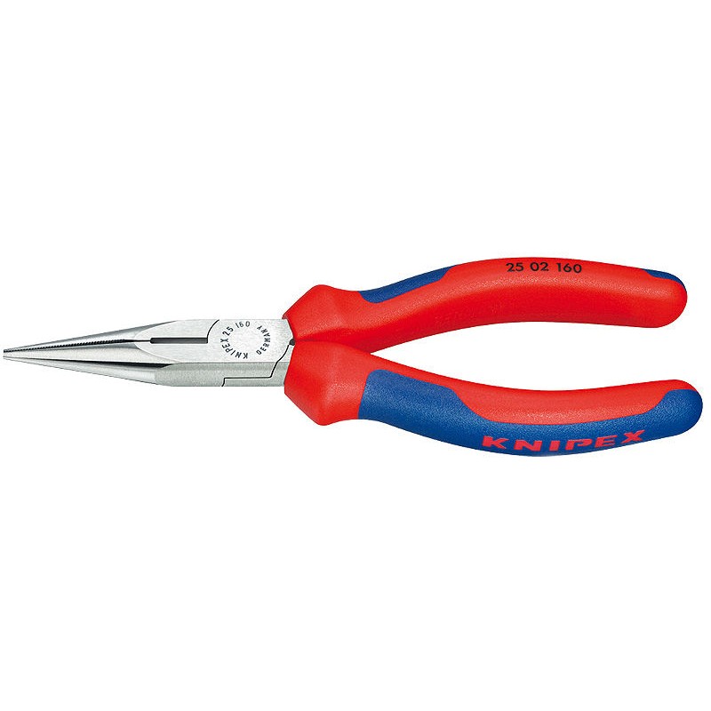 Pince demi-ronde avec tranchant (pince radio) 25 02 140 KNIPEX 140 mm