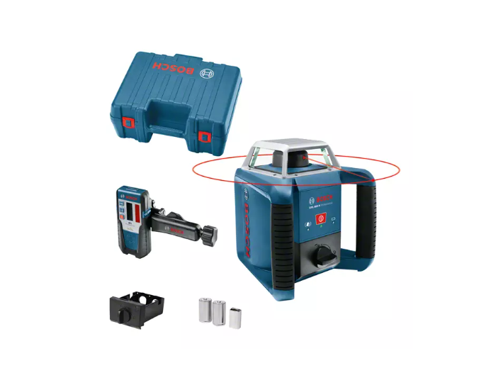 Laser rotatif GRL 400 H BOSCH en coffret L-BOXX