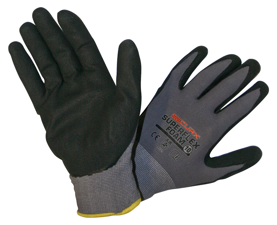 Gants (paire) Superflex Foam SX 7011N09 SECURX T9