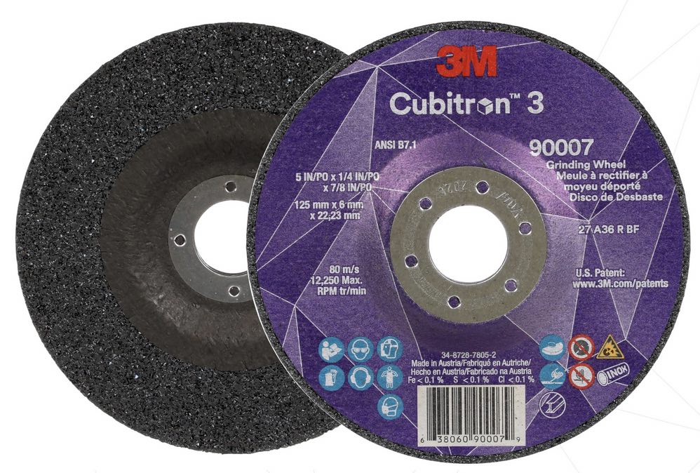 Disque à ébarber 3M Cubitron III 125 x 7,0 mm