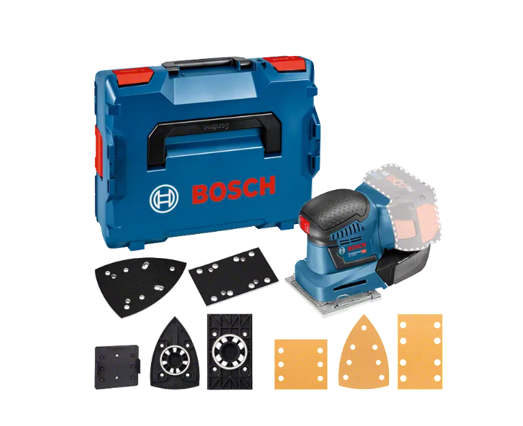 Ponceuse vibrante sans fil GSS 18V-10 BOSCH en L-BOXX 136