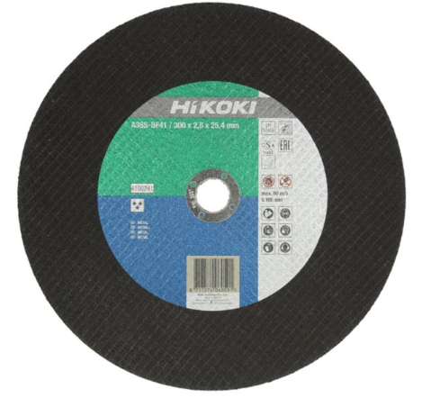 Disque à tronçonner Hikoki Acier 300 x 2,8 x 25,4 mm