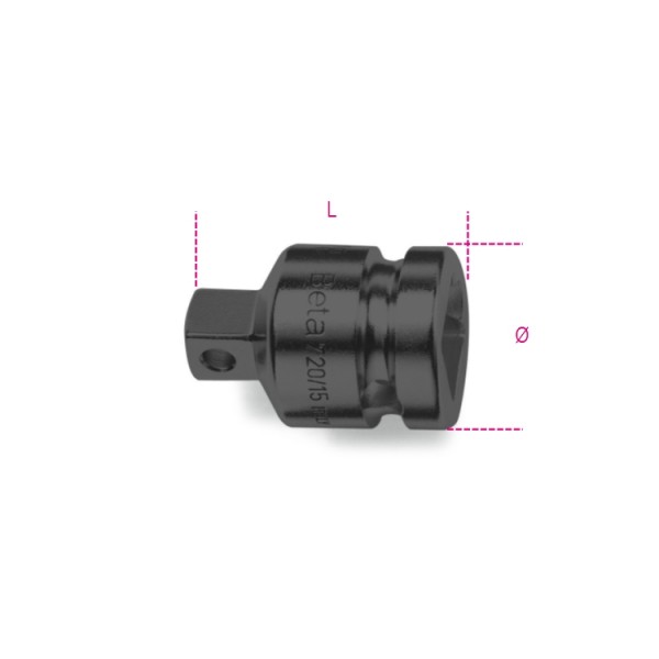 Réducteur à choc 733/15 BETA 2.1/2" / 156 mm