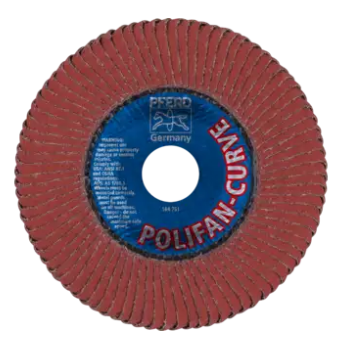 Disque à lamelles POLIFAN A-COOL SGP CURVE ALU PFERD 115 x 14 mm P40