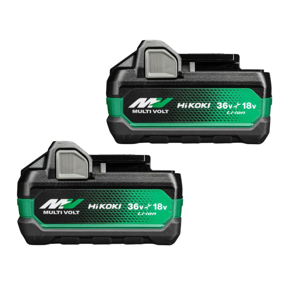 Twin pack batteries - MultiVolt B 380207 HIKOKI 2x MV-B [36V 4,0Ah/18V 8,0Ah]