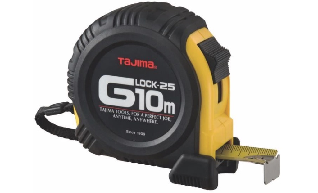 Mètre ruban G-Lock TJ105925 TAJIMA 10 m x 25 mm