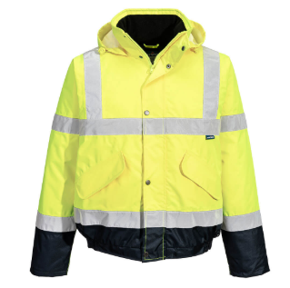 Veste de travail jaune fluo/navy S266 taille S