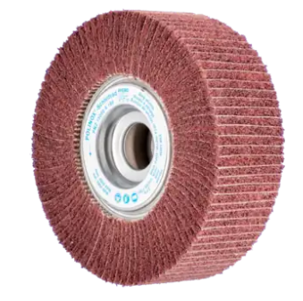 Roue abrasive combinée en non-tissé POLINOX Corindon A PNZ PFERD 150 X 50  X 25,4 mm P100