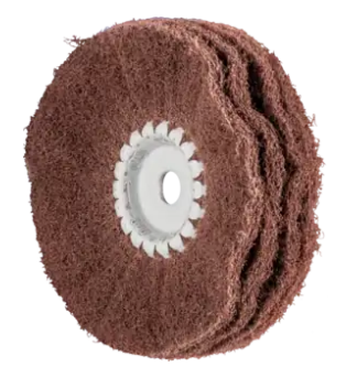 Roue abrasive en non-tissé POLINOX Corindon A PNR PFERD 100 X 35  X 10 mm P180