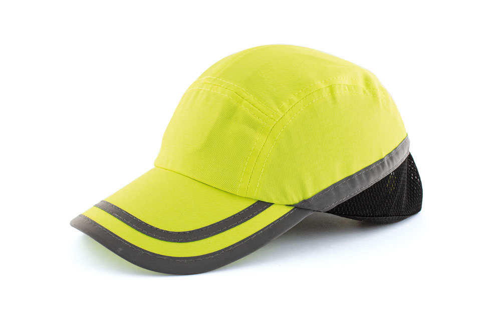 Casquette anti-chocs en coton lavable avec bande réfléchissante SECURX 54-59 cm