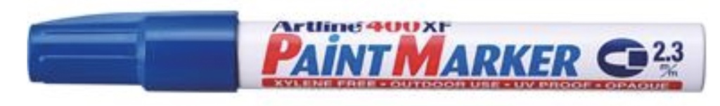 Marqueur à peinture 400XF - AL 0603201 ARTLINE 28gr bleu