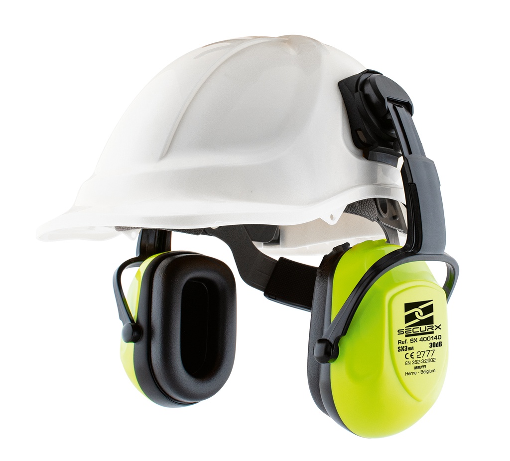 Coquilles anti-bruit attaches casque - connexion universelle SX 400140 SECURX