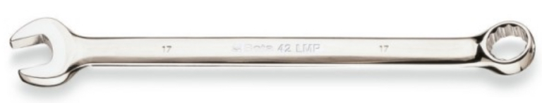 Clé mixte longue polie chromée 42LMP BETA 8 mm