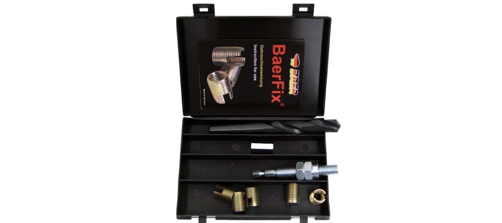 BaerFix Kit de réparation pour inserts autotaraudeurs UNF 1/2"-20