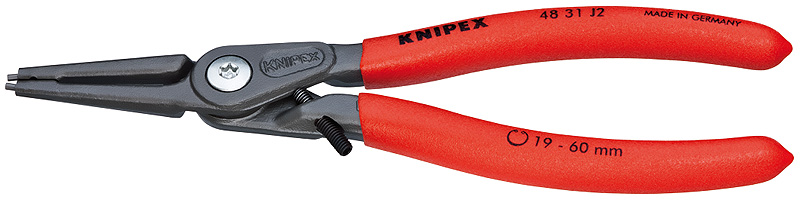 Pince de précision pour circlips intérieurs (Ø 19 - 60 mm) - 48 31 J2 KNIPEX 180 mm