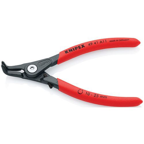 Pince à circlips ext. coudée (Ø 10 - 25 mm) - 49 41 A11 KNIPEX 135 mm