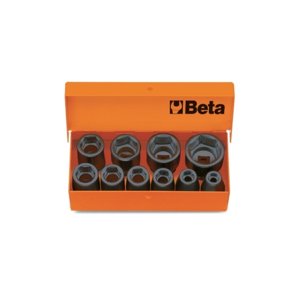 [007200910] Jeu de 6 Douilles à chocs 720/C6 BETA 1/2" (13-14-17-19-22-24 mm)